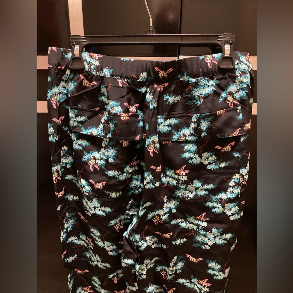 J crew women’s design pattern silk bottoms - Picture 3 of 8